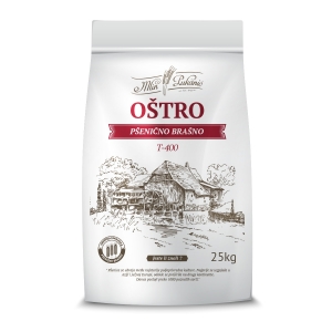 Pšenično brašno oštro T-400 25kg