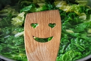 Fresh Organic Mustard Leaves 